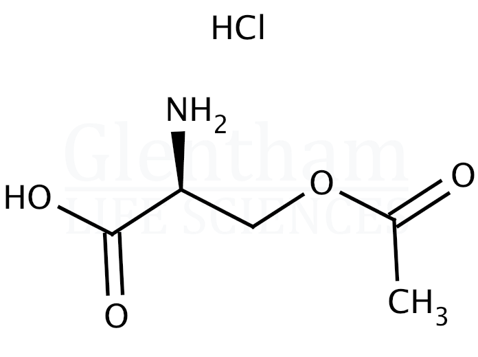 Structure for O-Acetyl-L-serine hydrochloride