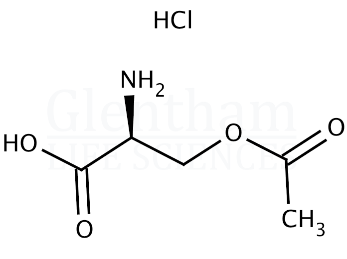 Strcuture for O-Acetyl-L-serine hydrochloride