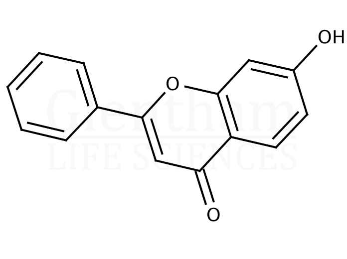7-Hydroxyflavone Structure