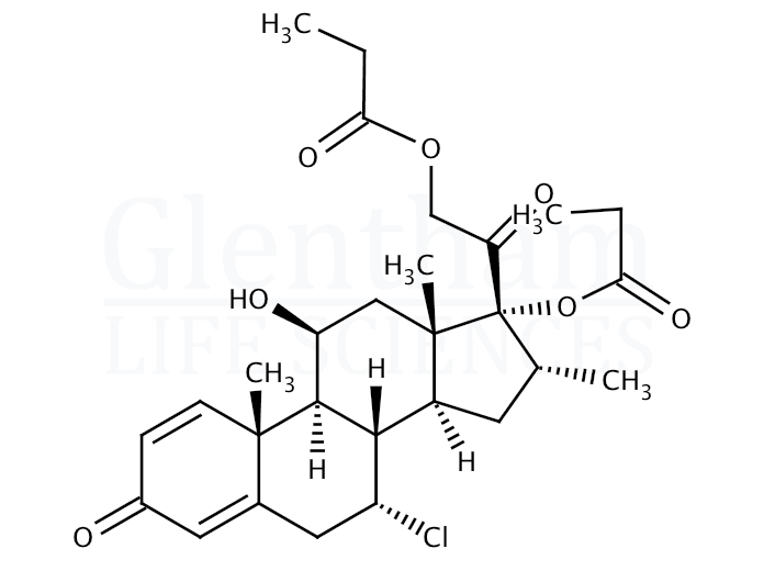 Large structure for Alclometasone dipropionate (66734-13-2)