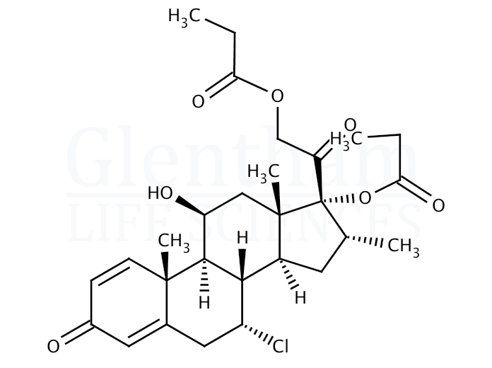 Strcuture for Alclometasone dipropionate