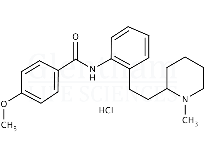Structure for  Encainide hydrochloride  (66794-74-9)