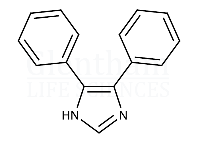4,5-Diphenylimidazole Structure