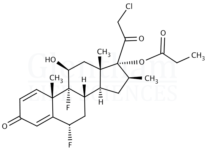 Structure for Halobetasol propionate