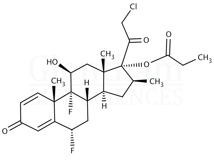 Halobetasol propionate Structure