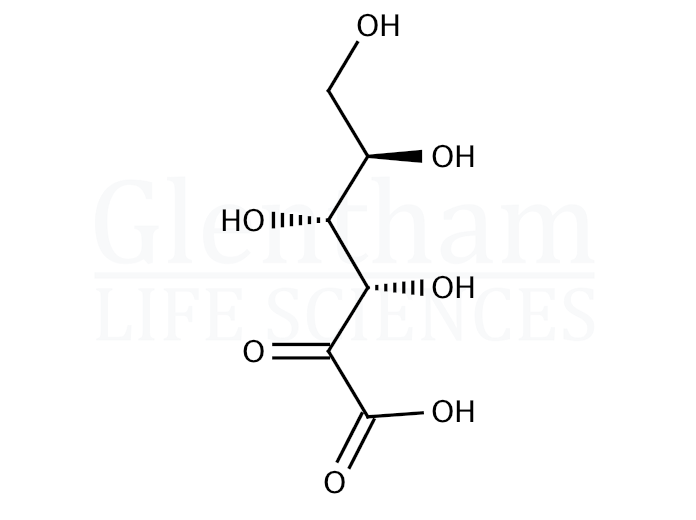 2-Keto-D-gluconic acid Structure