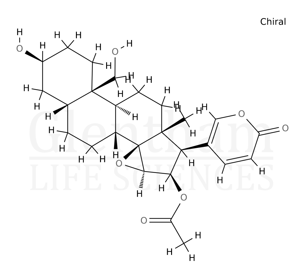 Structure for  Cinobufaginol  (6691-83-4)