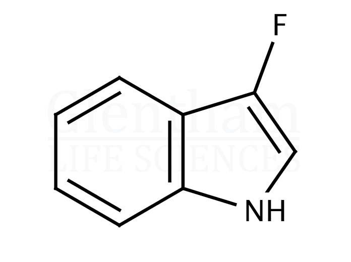 3-Fluoroindole Structure