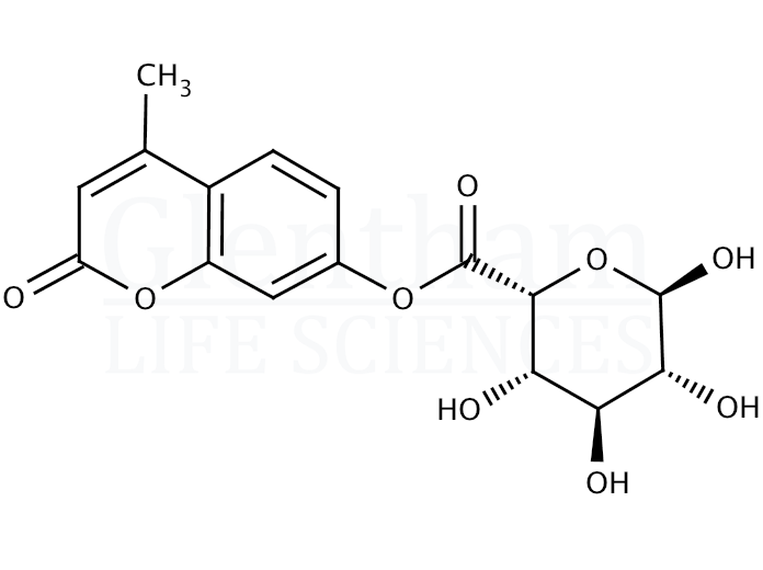 Structure for  4-Methylumbelliferyl a-L-idopyranosiduronic acid  (66966-09-4)