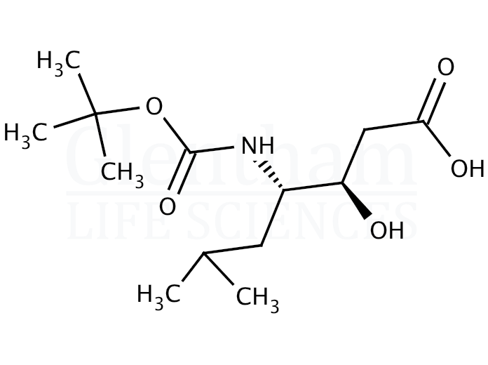 Structure for Boc-Sta(3R,4S)-OH  
