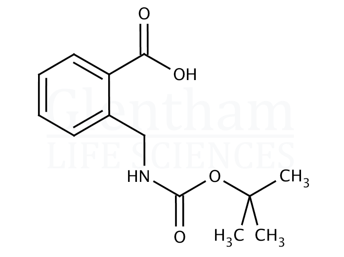 2-(Boc-aminomethyl)benzoic acid  Structure