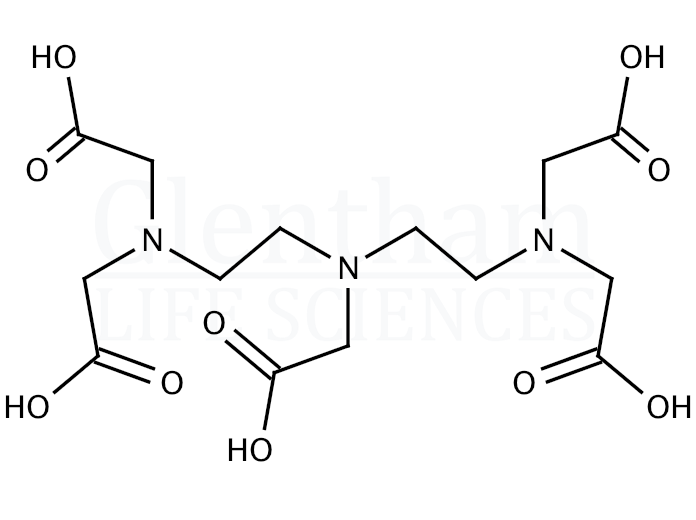 Structure for Diethylenetriamine pentaacetic acid