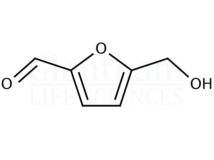 Large structure for  5-(Hydroxymethyl)furfural, 96%  (67-47-0)