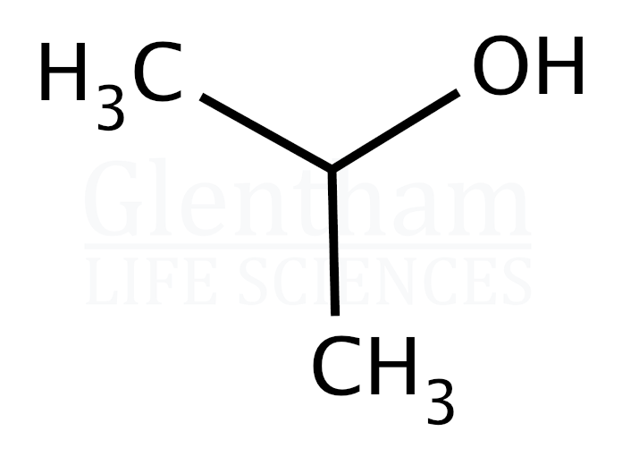 Structure for Propan-2-ol, GlenPure™, analytical grade