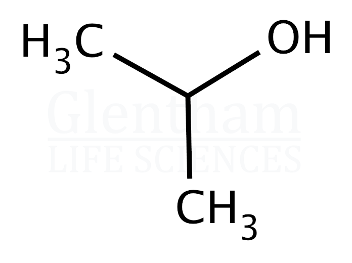 Structure for  Propan-2-ol, GlenPure™, analytical grade  (67-63-0)