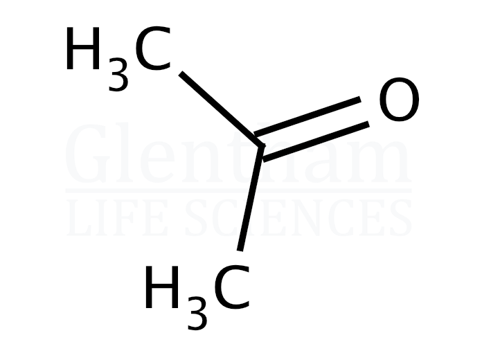 Structure for Acetone (67-64-1)