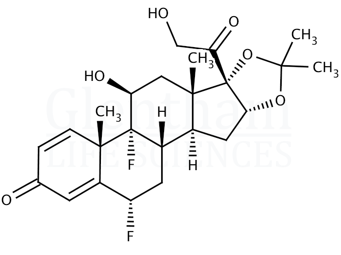 Structure for Fluocinolone acetonide
