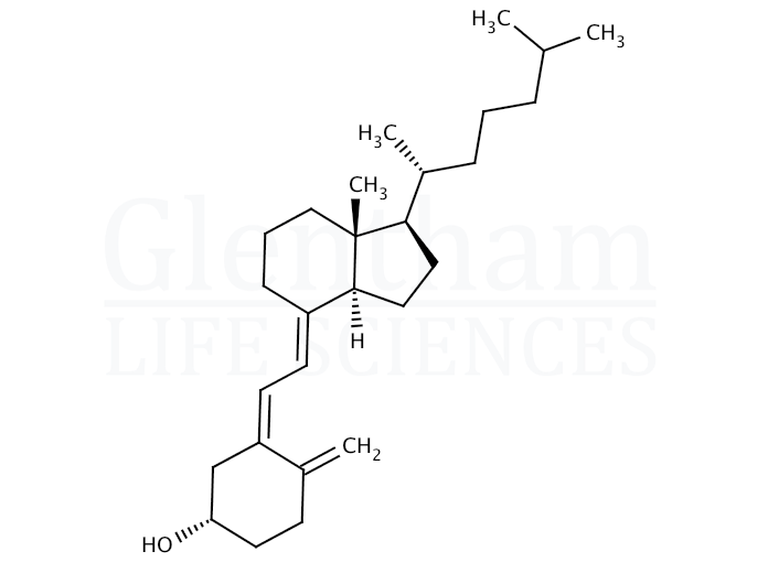 Strcuture for Cholecalciferol, USP grade