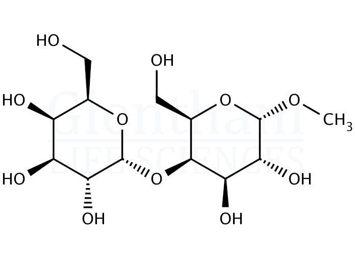 Methyl 4-O-(a-D-galactopyranosyl)-a-D-galactopyranoside Structure