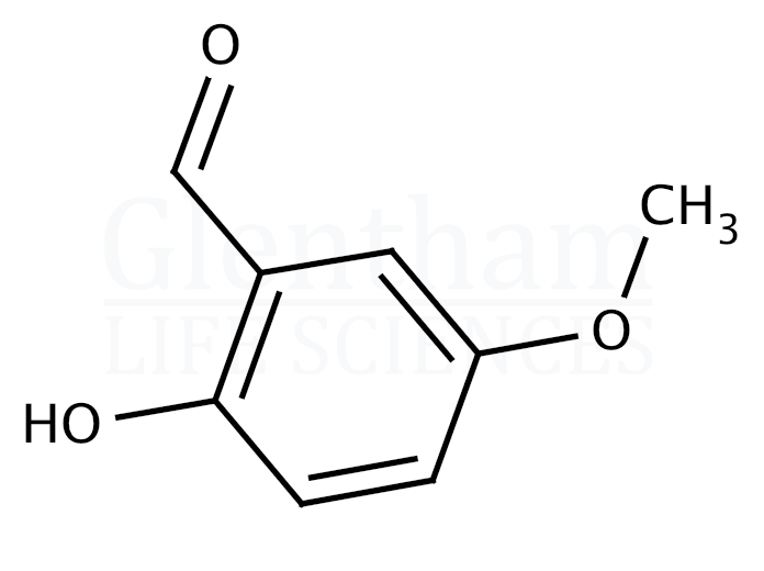 2-Hydroxy-5-methoxybenzaldehyde Structure