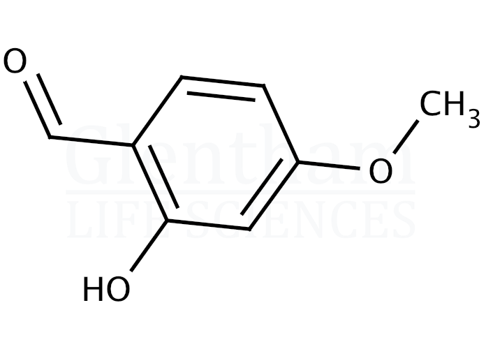 Structure for 2-Hydroxy-4-methoxybenzaldehyde (673-22-3)