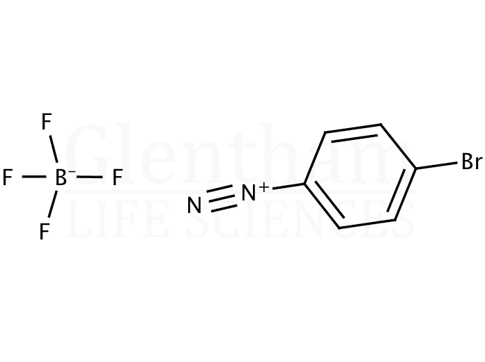 Structure for 4-Bromobenzenediazonium tetrafluoroborate (673-40-5)