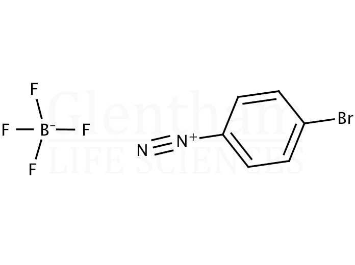 Structure for 4-Bromobenzenediazonium tetrafluoroborate