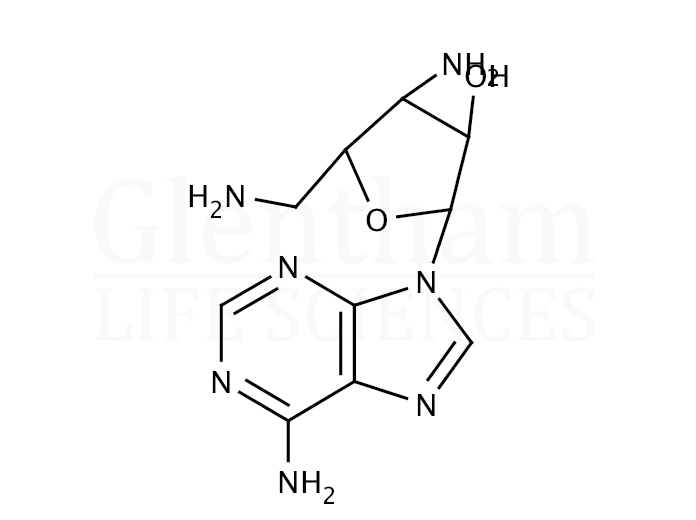 3'',5''-Diamino-3'',5''-dideoxyadenosine Structure