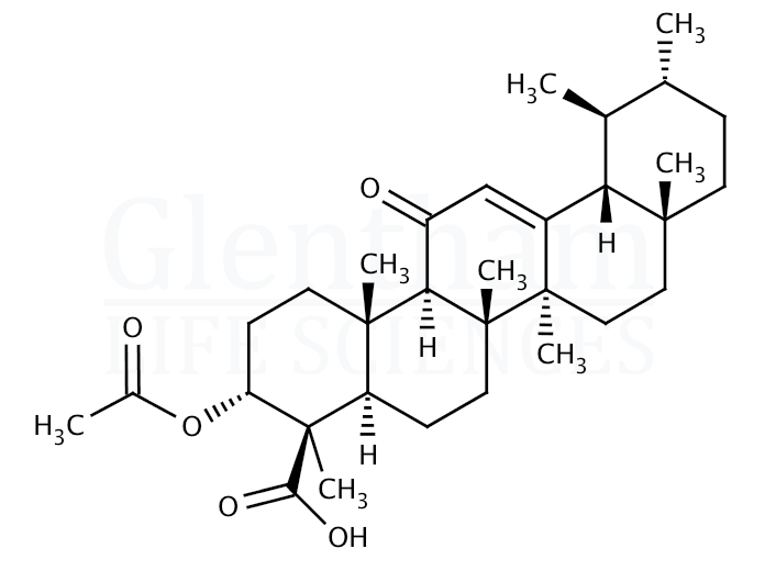 3-O-Acetyl-11-keto-beta-boswellic acid Structure