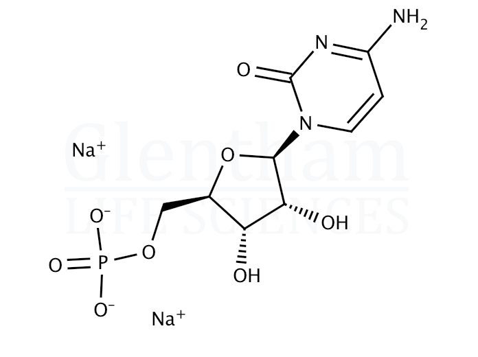 Cytidine-5''-monophosphate disodium salt hydrate (CMP) Structure