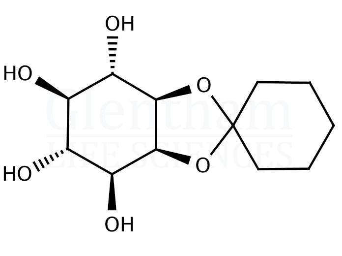 1,2-O-Cyclohexylidene-myo-inositol Structure