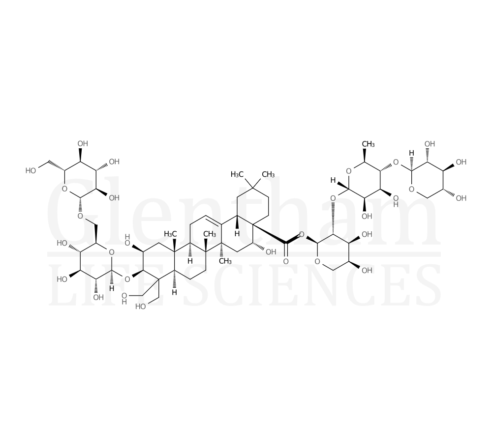 Deapi-platycodin D3 Structure
