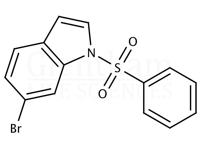 1-Phenylsulfonyl-6-bromoindole Structure
