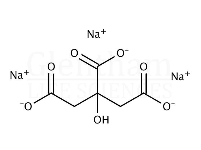 Structure for Citrate concentrated buffer, 4% solution