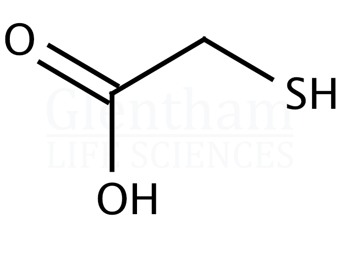 Thioglycolic acid Structure