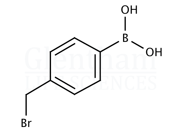 Structure for 4-Bromomethylphenylboronic acid