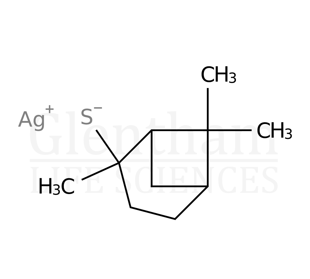 Silver(I)-pinanylmercaptide Structure