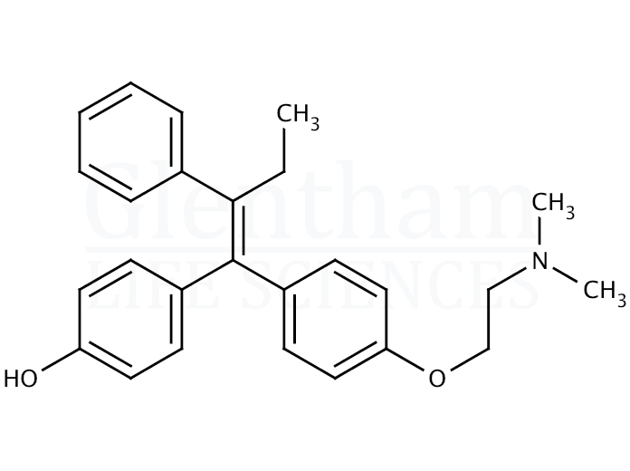 Structure for 4-Hydroxytamoxifen (68392-35-8)
