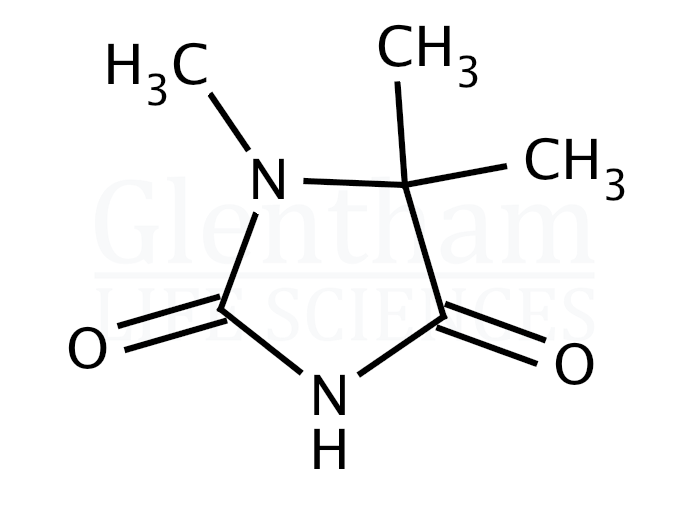 1,5,5-Trimethylhydantoin Structure