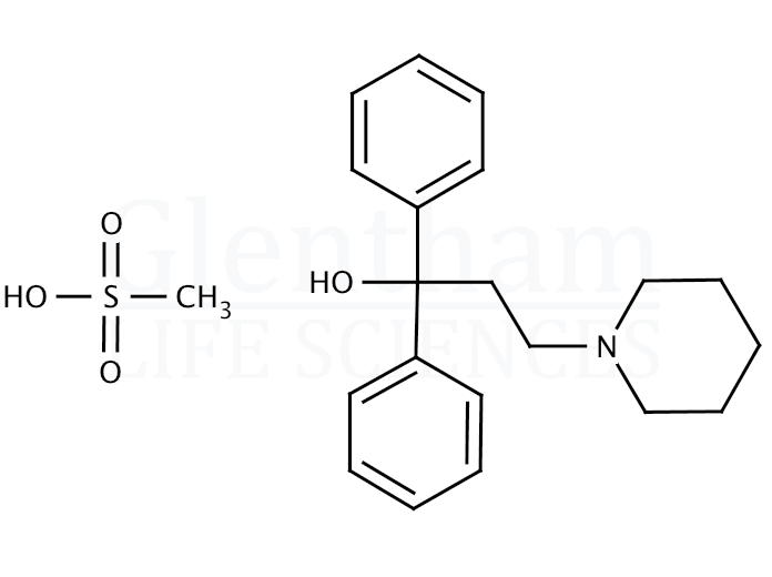 Pridinol methanesulfonate salt Structure