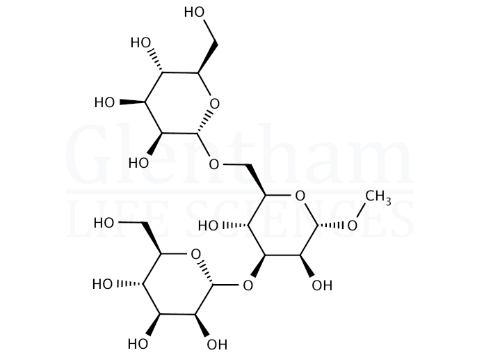 Structure for Methyl 3,6-di-O-(a-D-mannopyranosyl)-a-D-mannopyranoside