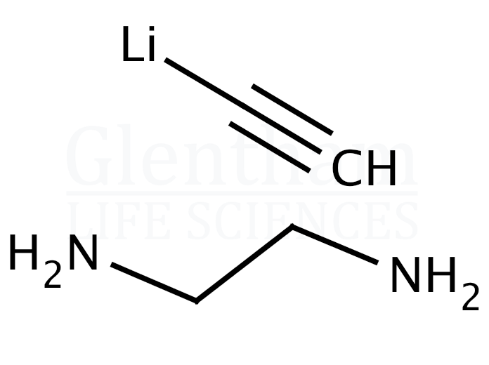 Lithium acetylide ethylenediamine complex Structure