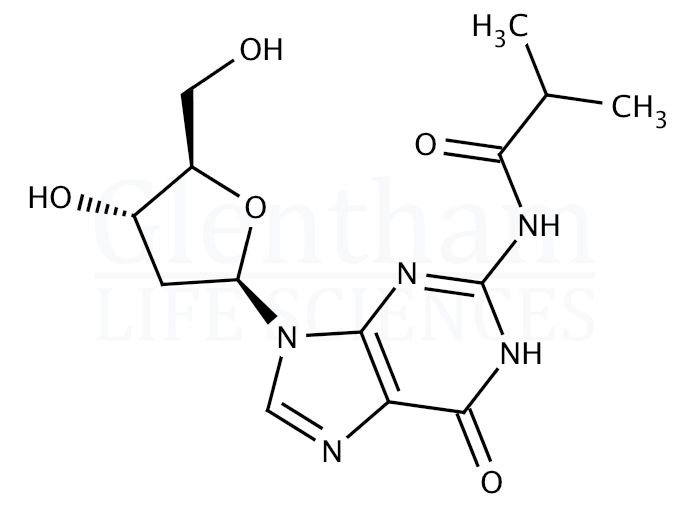 2''-Deoxy-N2-isobutyrylguanosine Structure