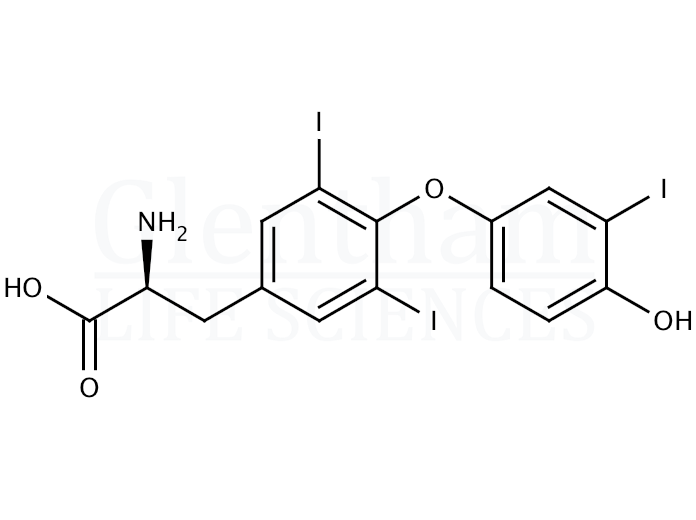 Structure for 3,3'',5-Triiodo-L-thyronine