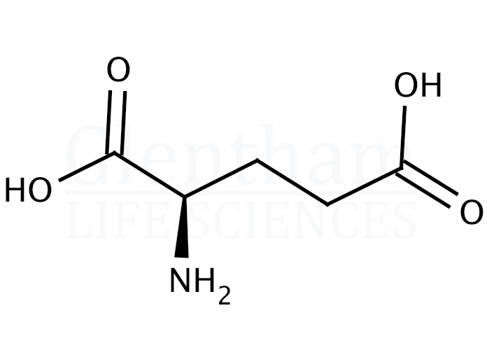 D-Glutamic acid Structure