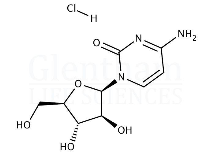 Strcuture for 1-(b-D-Arabinofuranosyl)cytosine hydrochloride