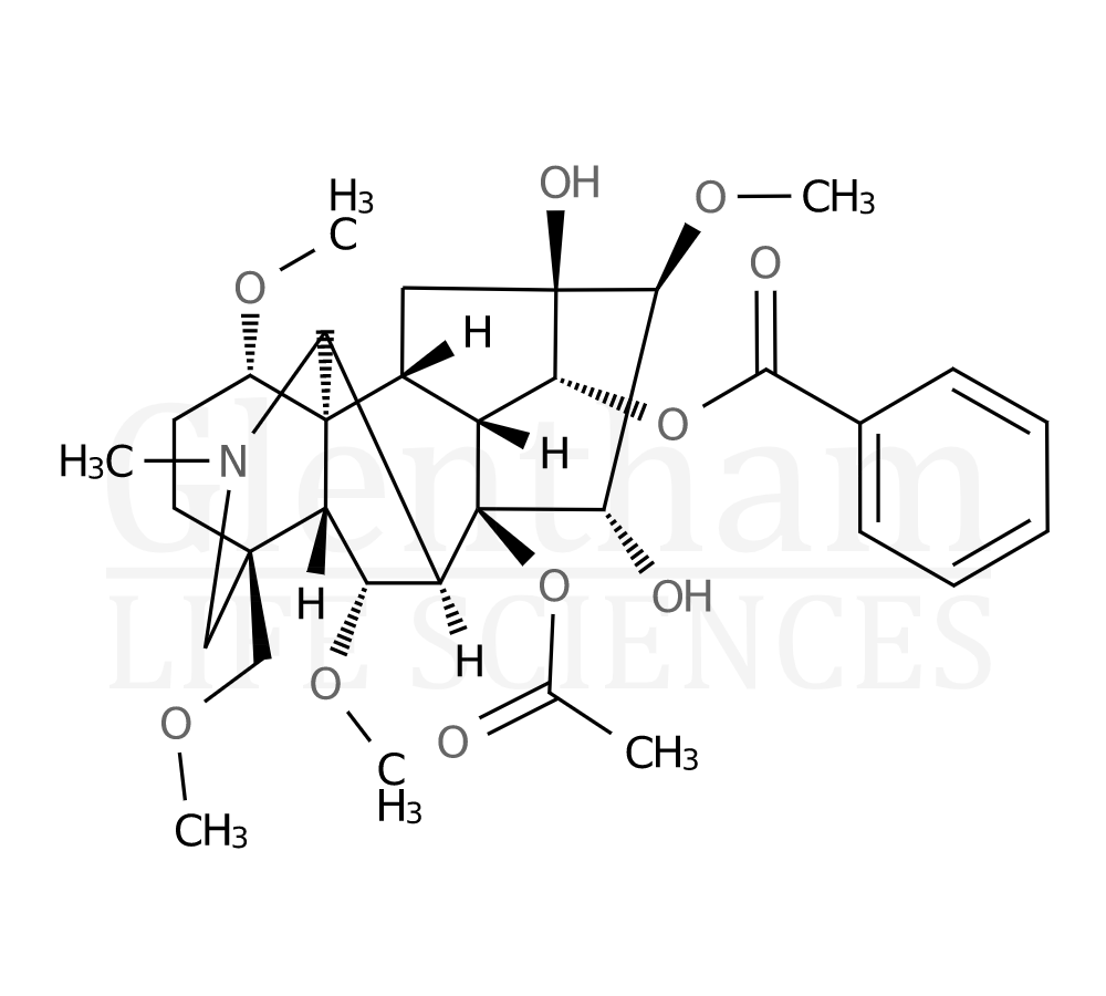 Structure for Hypaconitine
