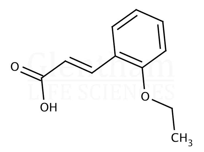 Structure for 2-Ethoxycinnamic acid