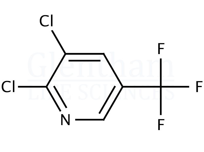 2,3-Dichloro-5-trifluoromethylpyridine Structure