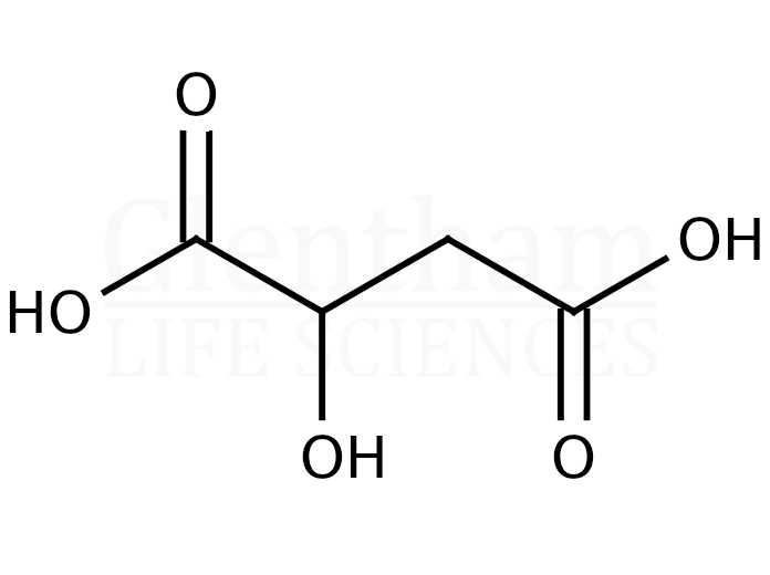 DL-Malic acid Structure